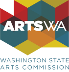 Transparent background ArtsWA logo State with full name 2019