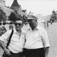 Thomas Blatt & Sasha Pechersky - leader of Sobibor Revolt, Saint Petersburg, Russia (circa 1980)