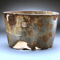 Thomas Blatt's Bowl from Sobibor Death Camp (see link for above for details).