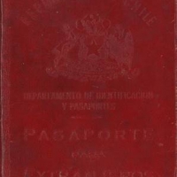 Chilean passport, 1947.