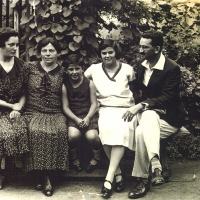 Noémi's Grandmother Magyi (second from left), 1927