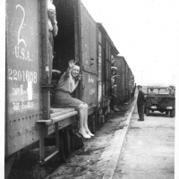 Train from Stuttgart to Bremen in Germany to catch the boat to America