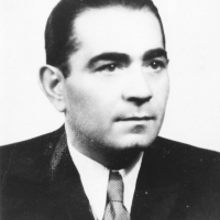 Agi's Father Leopold, Vienna 1949