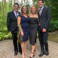 Agi's son David with his wife Heidi and their children Cayla and Jeffrey, 2019.