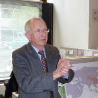 Peter at Olympic High School, 2009