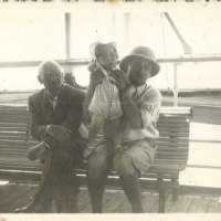 Henry on the President Doumer ship to Shanghai 1939