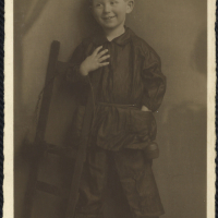 Henry dressed as chimney sweep